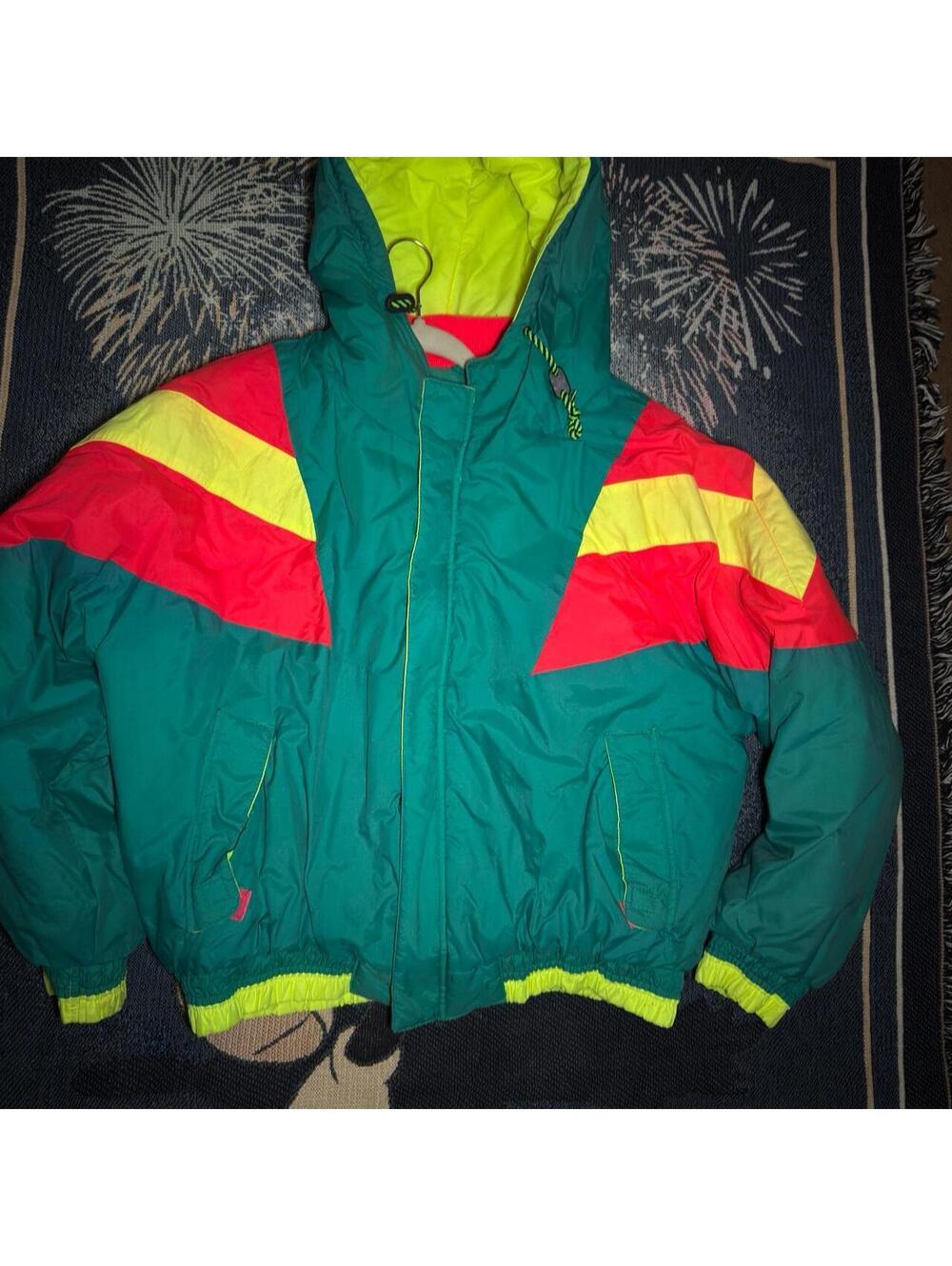 Men's Multi and Green Jacket